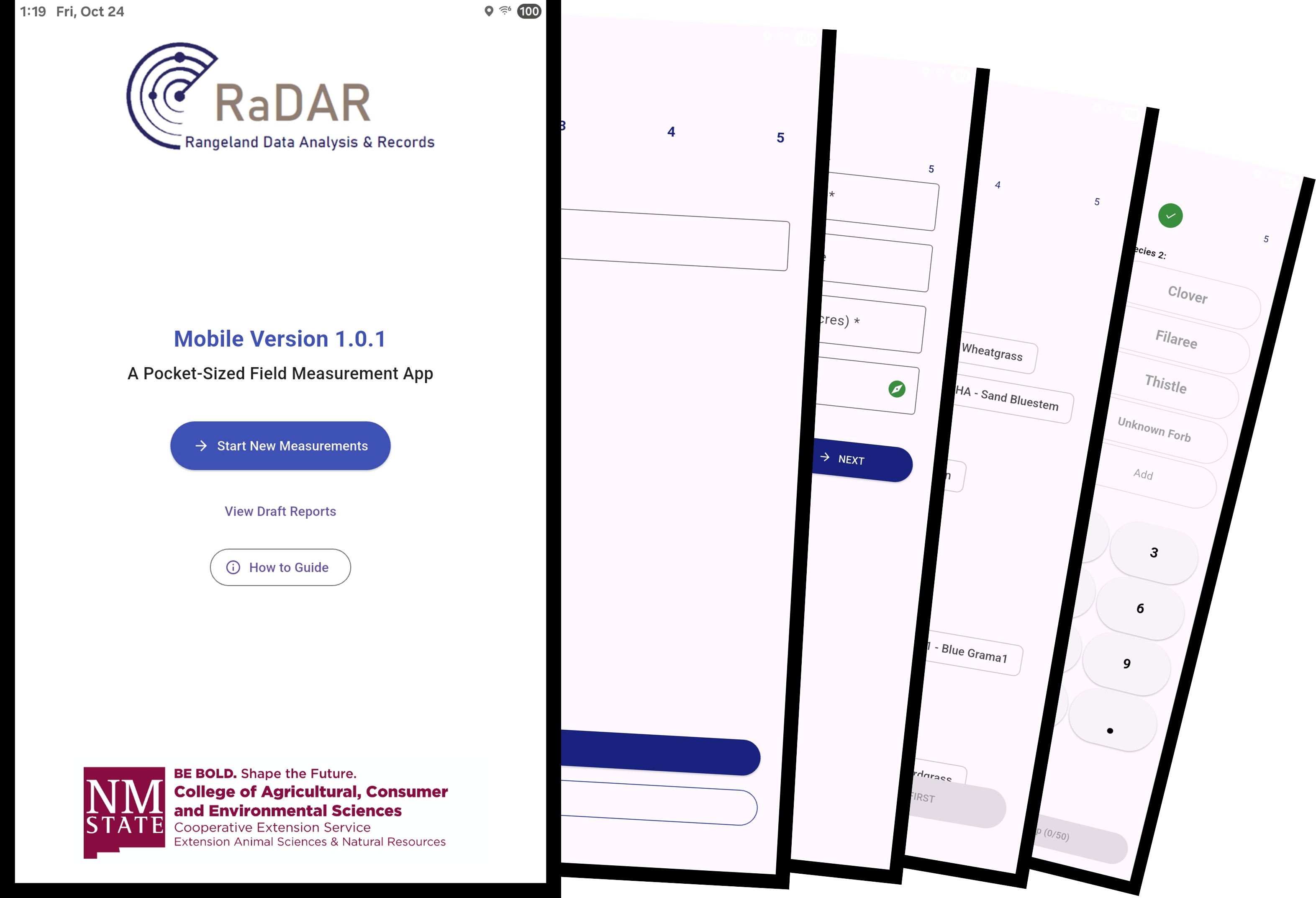 RaDAR Mobile App